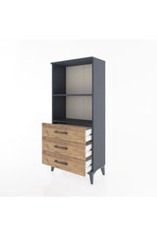 Hyperion Dolap 2 Raflı 3 Çekmeceli 60x44x134 - S50M049V6B