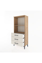 Hyperion Dolap 2 Raflı 3 Çekmeceli 60x44x134 - S50M049V7B