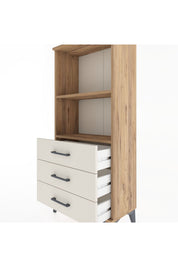 Hyperion Dolap 2 Raflı 3 Çekmeceli 60x44x134 - S50M049V7B