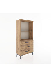 Hyperion Dolap 2 Raflı 3 Çekmeceli 60x44x134 - S50M049V9B