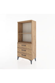 Hyperion Dolap 2 Raflı 3 Çekmeceli 60x44x134 - S50M049V9B