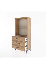 Hyperion Dolap 2 Raflı 3 Çekmeceli 60x44x134 - S50M049V9B