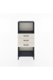 Hyperion Dolap Tek Raflı 3 Çekmeceli 60x44x134 - S50M051V4B