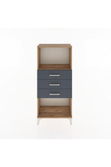 Hyperion Dolap Tek Raflı 3 Çekmeceli 60x44x134