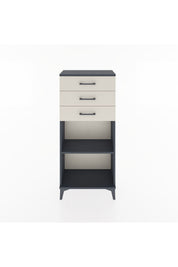 Hyperion Dolap Tek Raflı 3 Çekmeceli 60x44x134 - S50M052V4B