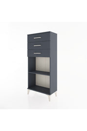 Hyperion Dolap Tek Raflı 3 Çekmeceli 60x44x134 - S50M052V5B
