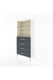 Hyperion Dolap 2 Raflı 4 Çekmeceli 60x44x134 - S50M053V2B