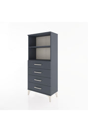 Hyperion Dolap 2 Raflı 4 Çekmeceli 60x44x134 - S50M053V5B
