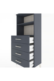 Hyperion Dolap 2 Raflı 4 Çekmeceli 60x44x134 - S50M053V5B