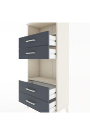 Hyperion Dolap 2 Raflı 4 Çekmeceli 60x44x134 - S50M054V2B