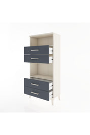 Hyperion Dolap 2 Raflı 4 Çekmeceli 60x44x134 - S50M054V2B