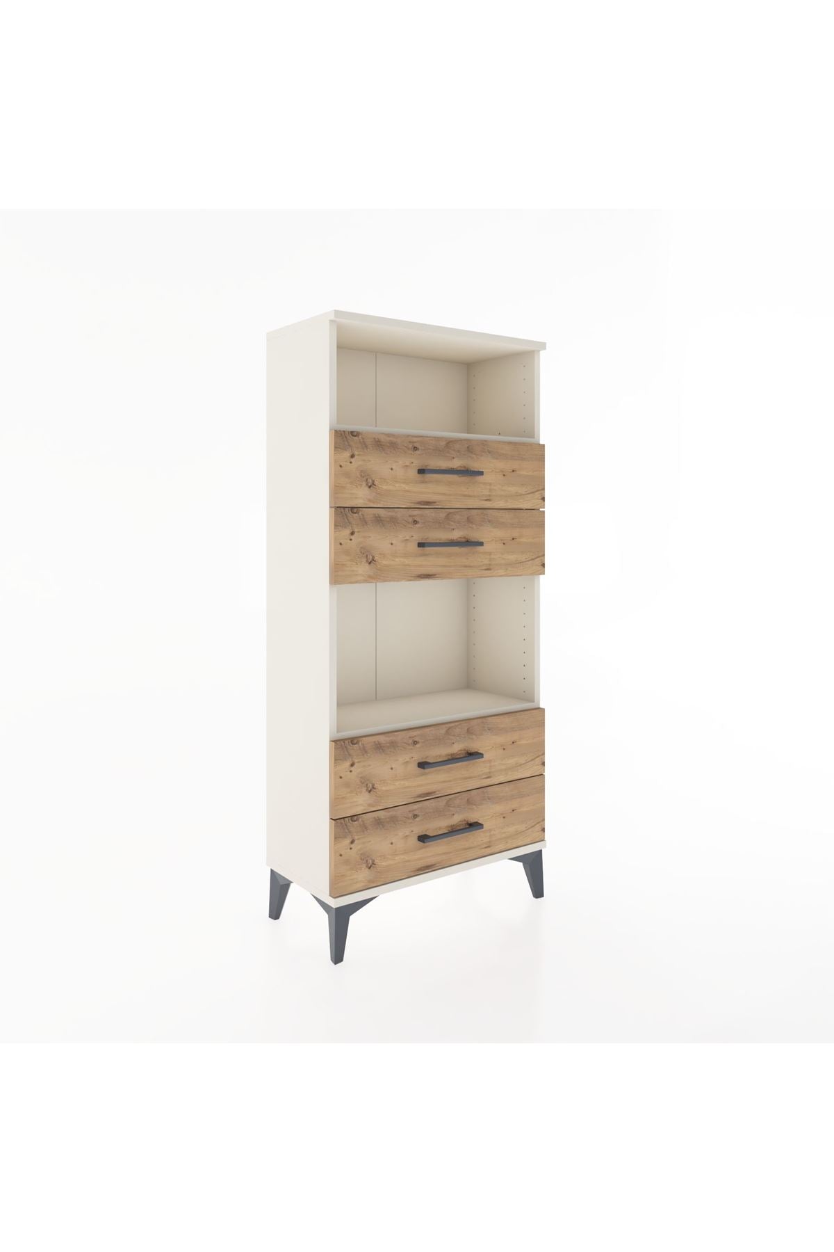 Hyperion Dolap 2 Raflı 4 Çekmeceli 60x44x134 - S50M054V3B
