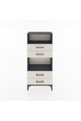 Hyperion Dolap 2 Raflı 4 Çekmeceli 60x44x134