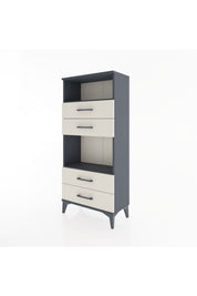 Hyperion Dolap 2 Raflı 4 Çekmeceli 60x44x134 - S50M054V4B