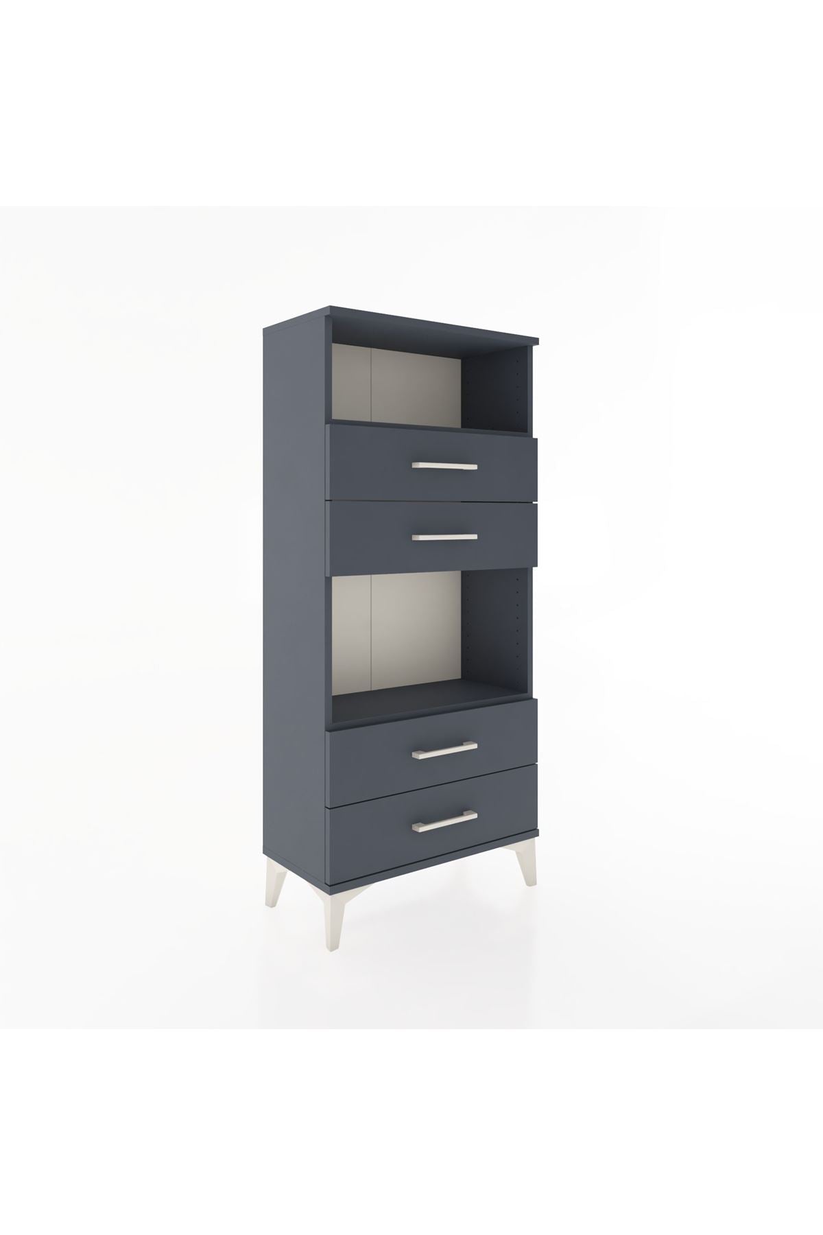 Hyperion Dolap 2 Raflı 4 Çekmeceli 60x44x134 - S50M054V5B