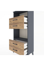 Hyperion Dolap 2 Raflı 4 Çekmeceli 60x44x134 - S50M054V6B