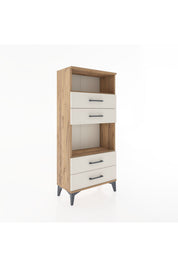 Hyperion Dolap 2 Raflı 4 Çekmeceli 60x44x134 - S50M054V7B