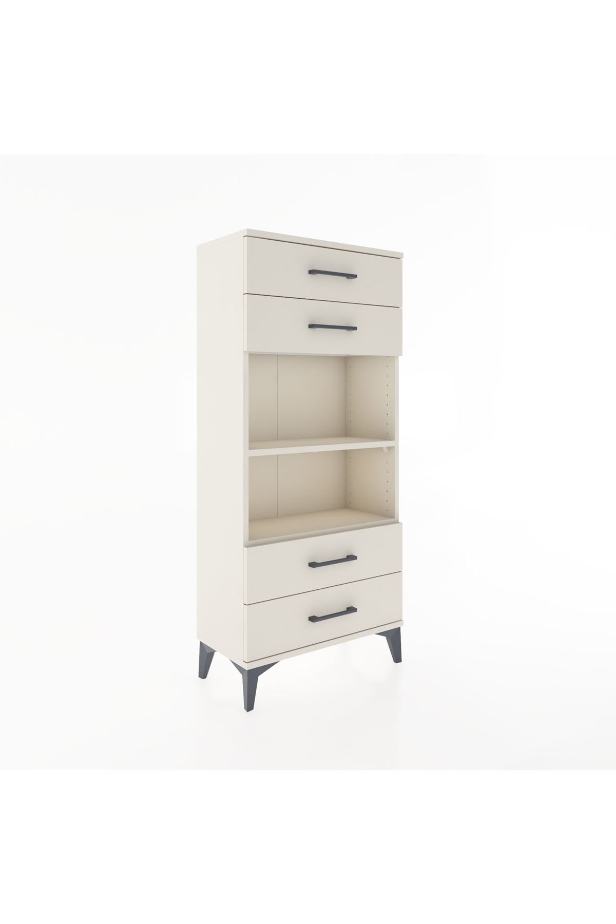 Hyperion Dolap 2 Raflı 4 Çekmeceli 60x44x134 - S50M055V1B