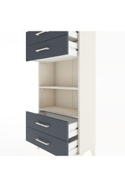 Hyperion Dolap 2 Raflı 4 Çekmeceli 60x44x134 - S50M055V2B