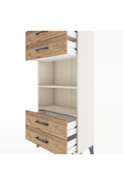 Hyperion Dolap 2 Raflı 4 Çekmeceli 60x44x134 - S50M055V3B