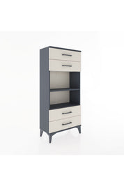 Hyperion Dolap 2 Raflı 4 Çekmeceli 60x44x134 - S50M055V4B
