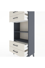 Hyperion Dolap 2 Raflı 4 Çekmeceli 60x44x134 - S50M055V4B