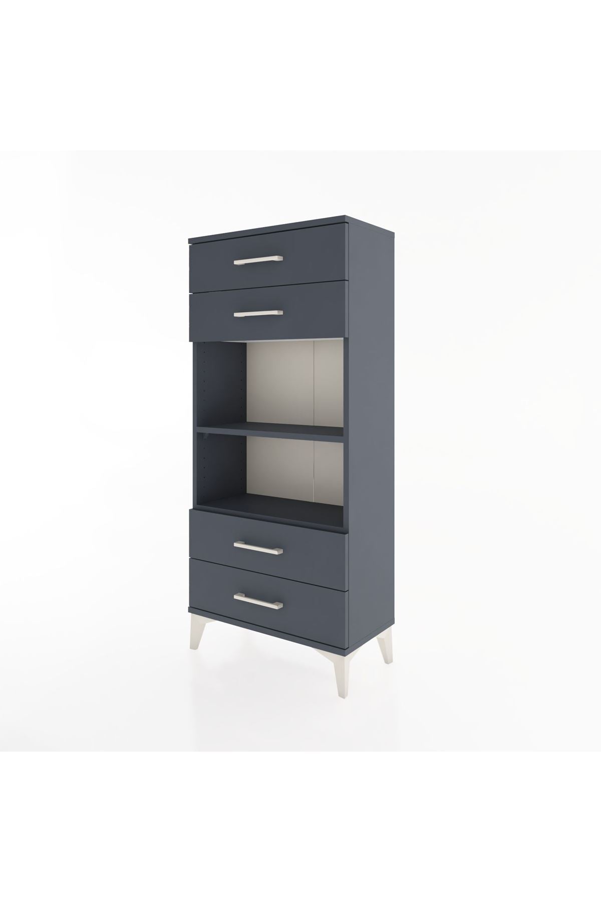 Hyperion Dolap 2 Raflı 4 Çekmeceli 60x44x134 - S50M055V5B