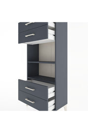 Hyperion Dolap 2 Raflı 4 Çekmeceli 60x44x134 - S50M055V5B