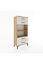 Hyperion Dolap 2 Raflı 4 Çekmeceli 60x44x134 - S50M055V7B