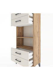 Hyperion Dolap 2 Raflı 4 Çekmeceli 60x44x134 - S50M055V7B