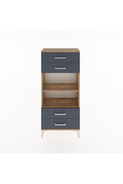 Hyperion Dolap 2 Raflı 4 Çekmeceli 60x44x134 - S50M055V8B