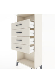 Hyperion Dolap Tek Raflı 4 Çekmeceli 60x44x134 - S50M056V1B