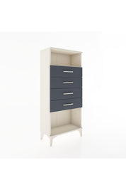 Hyperion Dolap Tek Raflı 4 Çekmeceli 60x44x134 - S50M056V2B