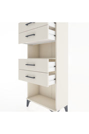 Hyperion Dolap Tek Raflı 4 Çekmeceli 60x44x134 - S50M057V1B