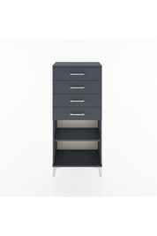 Hyperion Dolap Tek Raflı 4 Çekmeceli 60x44x134 - S50M058V5B
