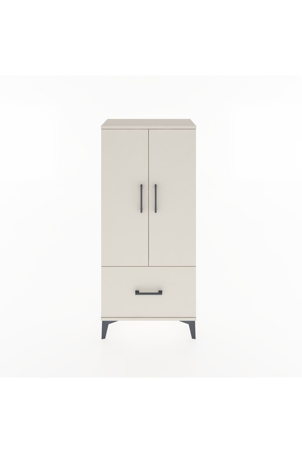 Hyperion Dolap 2 Raflı Tek Çekmeceli 2 Kapaklı 60x44x134 - S50M060V1B