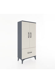 Hyperion Dolap 2 Raflı Tek Çekmeceli 2 Kapaklı 60x44x134 - S50M060V4B