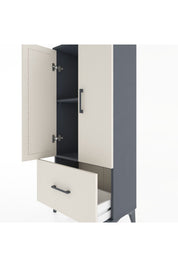 Hyperion Dolap 2 Raflı Tek Çekmeceli 2 Kapaklı 60x44x134 - S50M060V4B