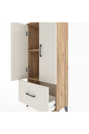 Hyperion Dolap 2 Raflı Tek Çekmeceli 2 Kapaklı 60x44x134 - S50M060V7B