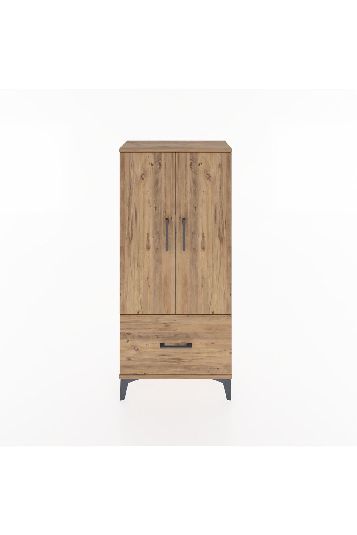 Hyperion Dolap 2 Raflı Tek Çekmeceli 2 Kapaklı 60x44x134 - S50M060V9B