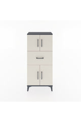 Hyperion Dolap Tek Raflı Tek Çekmeceli 4 Kapaklı 60x44x134