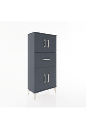 Hyperion Dolap Tek Raflı Tek Çekmeceli 4 Kapaklı 60x44x134 - S50M061V5B