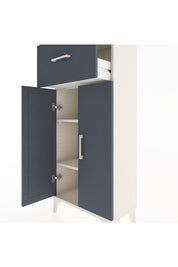 Hyperion Dolap 2 Raflı Tek Çekmeceli 2 Kapaklı 60x44x134 - S50M062V2B
