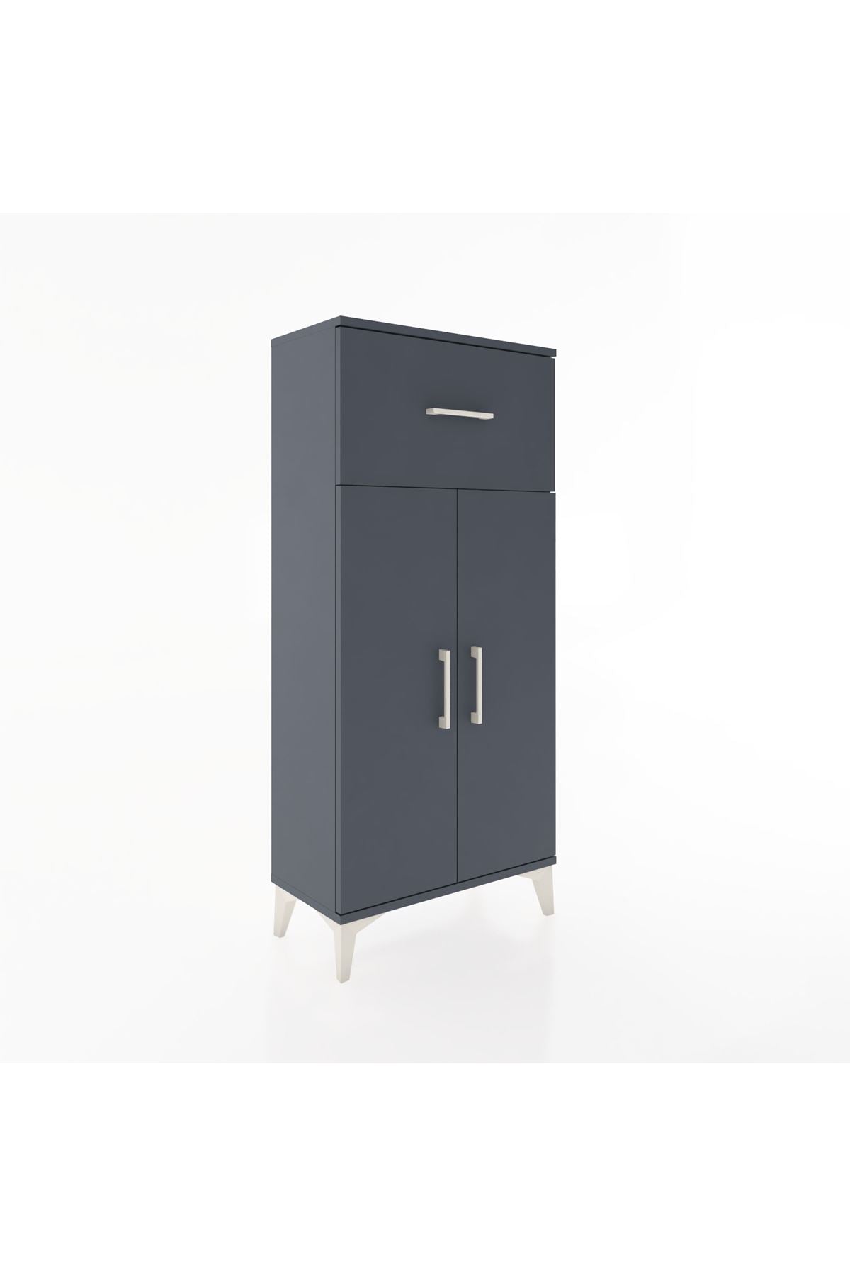 Hyperion Dolap 2 Raflı Tek Çekmeceli 2 Kapaklı 60x44x134 - S50M062V5B