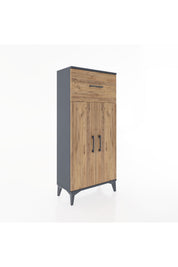Hyperion Dolap 2 Raflı Tek Çekmeceli 2 Kapaklı 60x44x134 - S50M062V6B