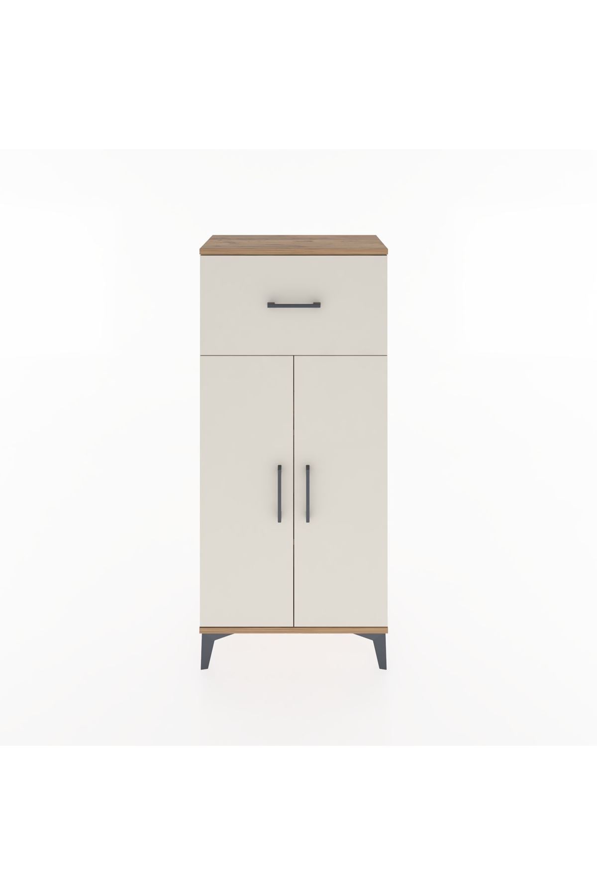 Hyperion Dolap 2 Raflı Tek Çekmeceli 2 Kapaklı 60x44x134 - S50M062V7B