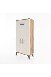Hyperion Dolap 2 Raflı Tek Çekmeceli 2 Kapaklı 60x44x134 - S50M062V7B