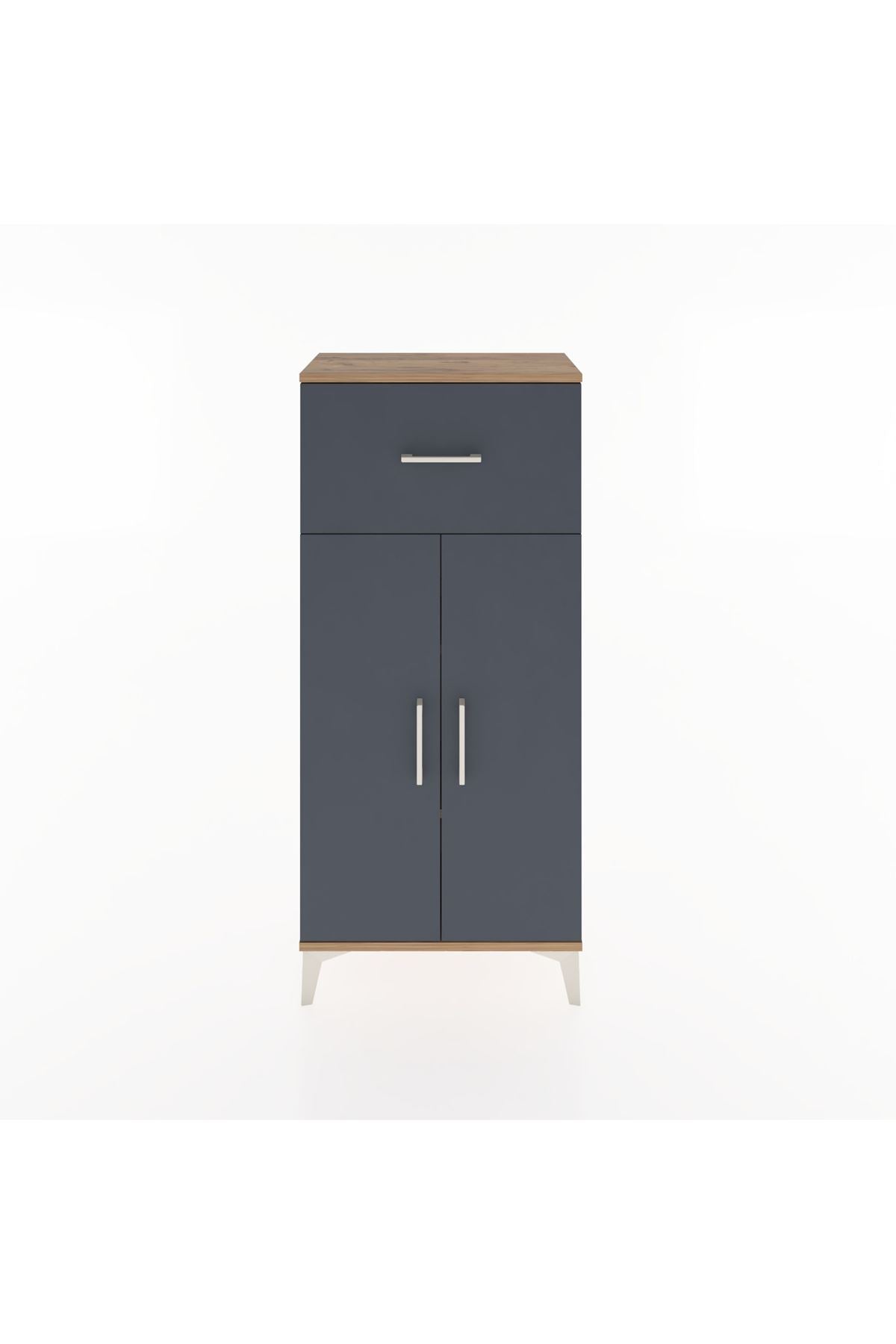 Hyperion Dolap 2 Raflı Tek Çekmeceli 2 Kapaklı 60x44x134 - S50M062V8B