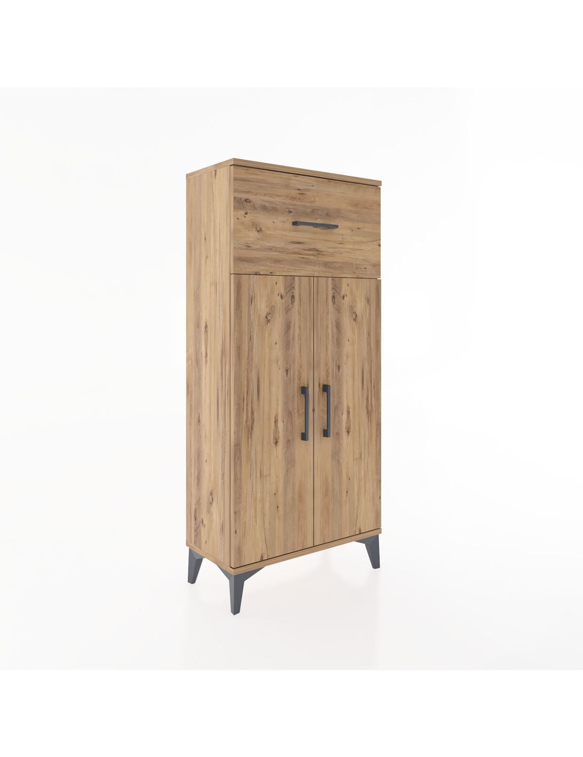 Hyperion Dolap 2 Raflı Tek Çekmeceli 2 Kapaklı 60x44x134 - S50M062V9B