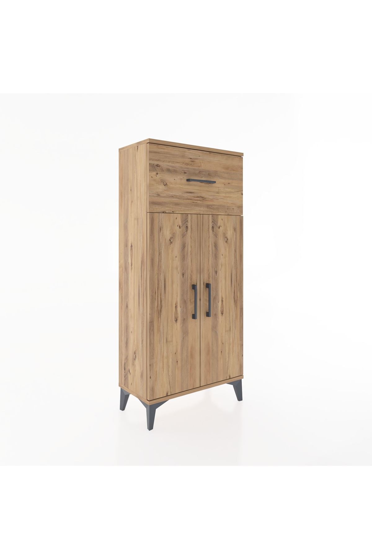Hyperion Dolap 2 Raflı Tek Çekmeceli 2 Kapaklı 60x44x134 - S50M062V9B